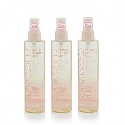 Sunkissed Clear Facial Tanning Mist 95% Natural Ingredients "Clean Ocean Edition" 125ml