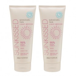 Sunkissed Gradual Tan 95% Natural Ingredients Medium/Dark 200ml